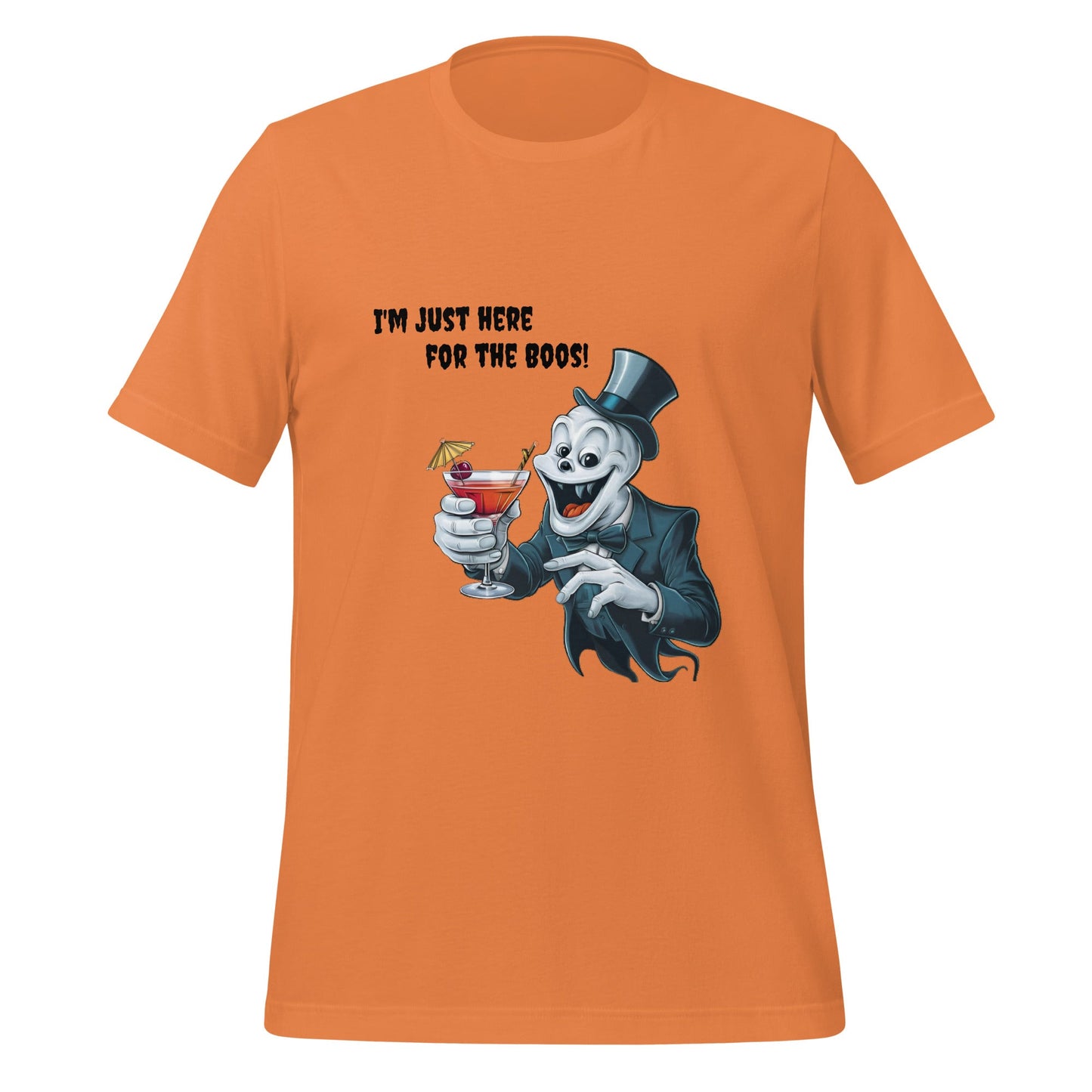 Halloween Cocktail Ghost Unisex t - shirt - Ruppy's Creations