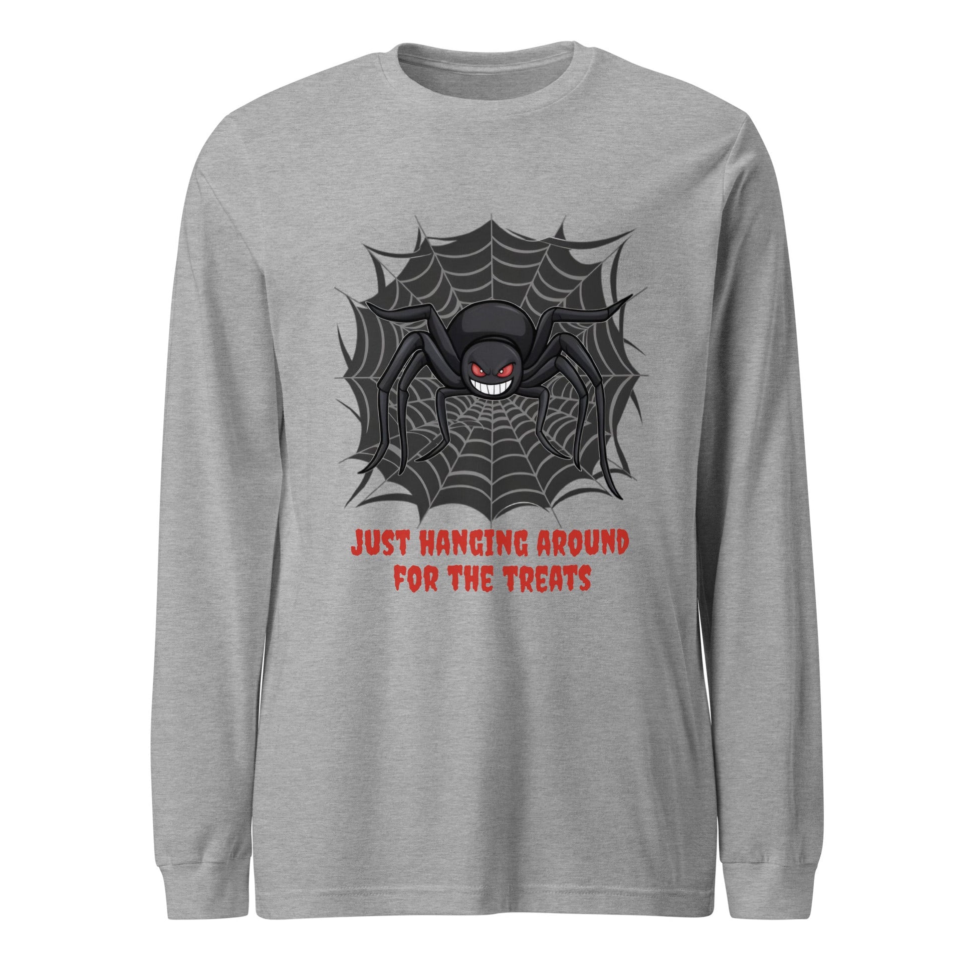 Halloween Spider Unisex Long Sleeve Tee - Ruppy's Creations