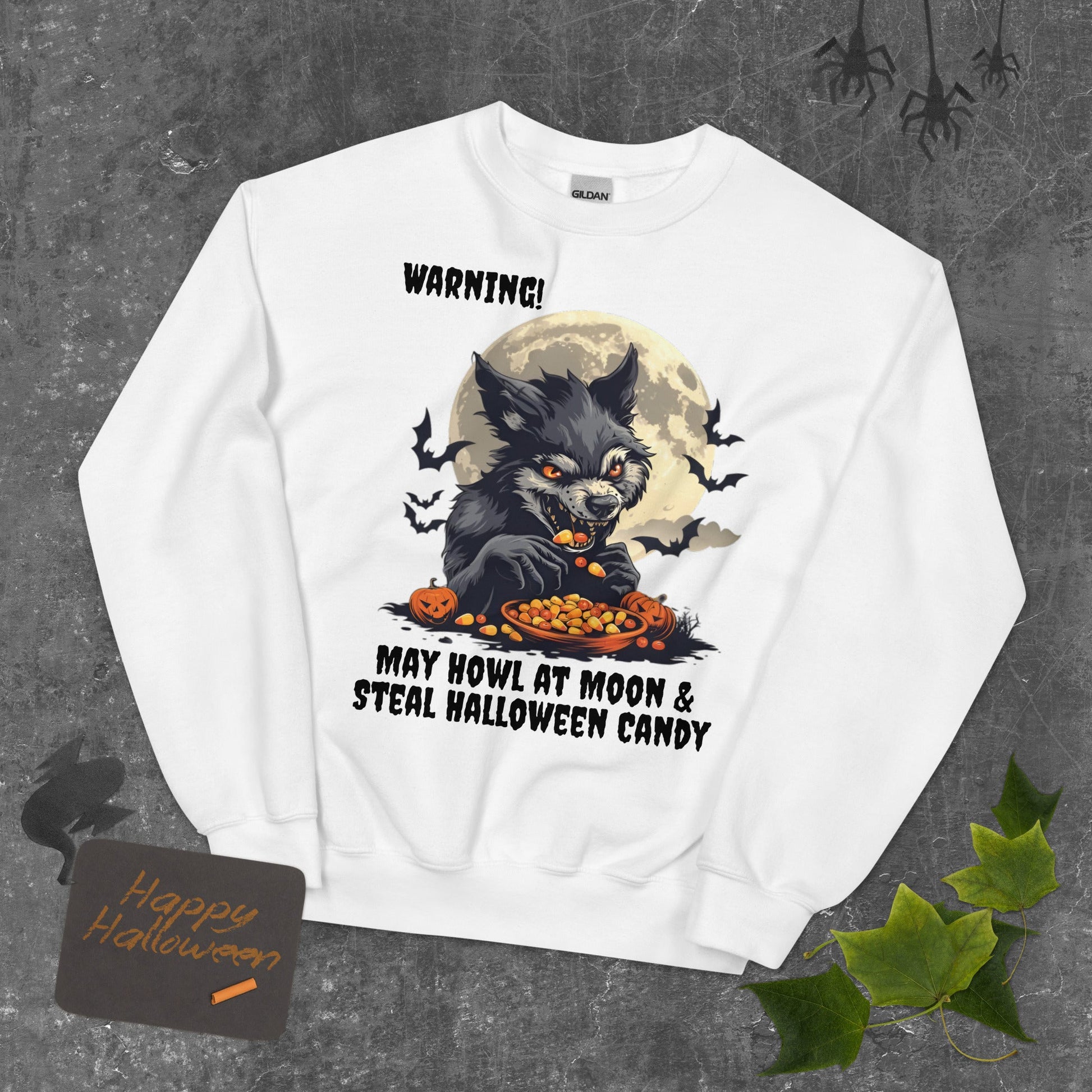 Halloween Werewolf Unisex Sweatshirt - Ruppy's Creations