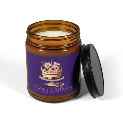 Happy Birthday Scented Soy Candle 9oz. - Ruppy's Creations