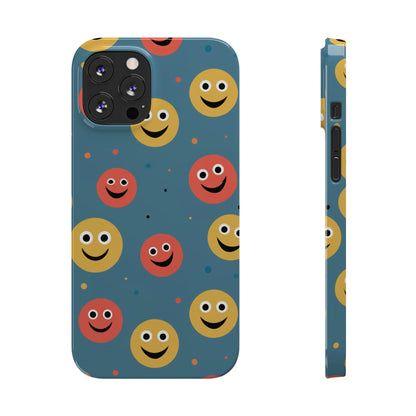 Happy Face Slim Case for I Phone - Ruppy's Creations