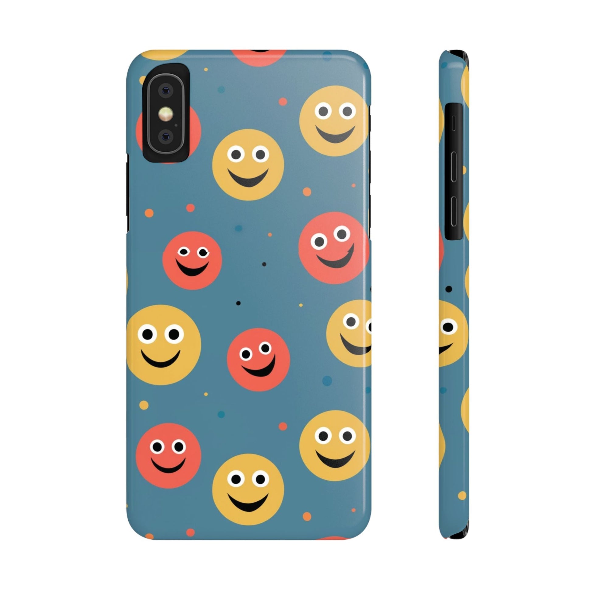 Happy Face Slim Case for I Phone - Ruppy's Creations