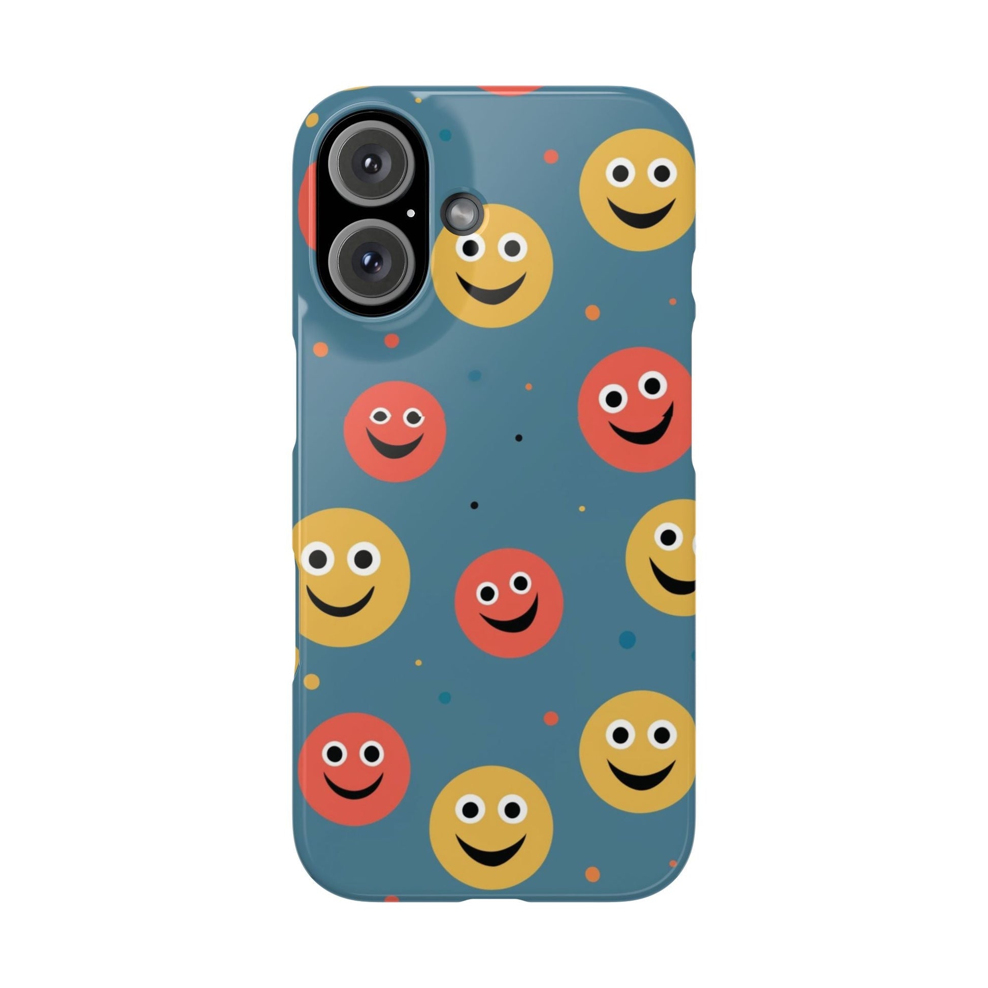 Happy Face Slim Case for I Phone - Ruppy's Creations