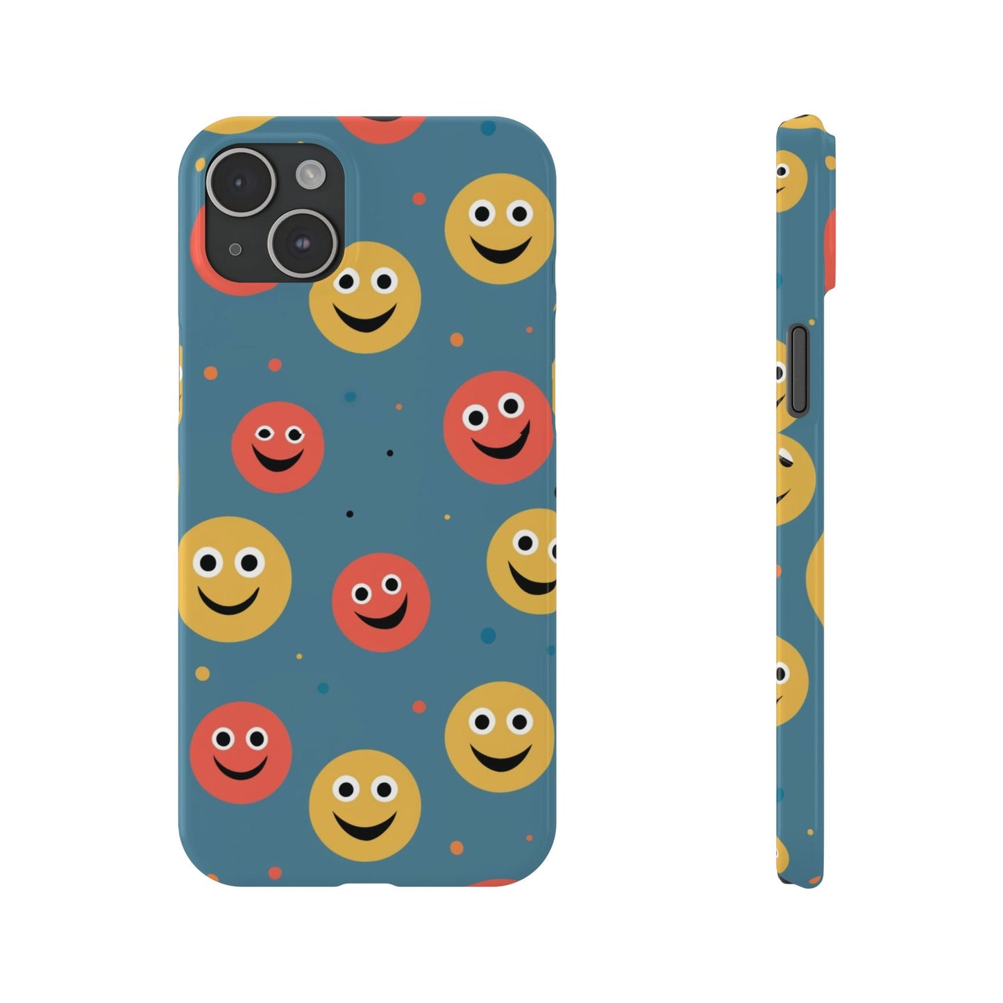 Happy Face Slim Case for I Phone - Ruppy's Creations