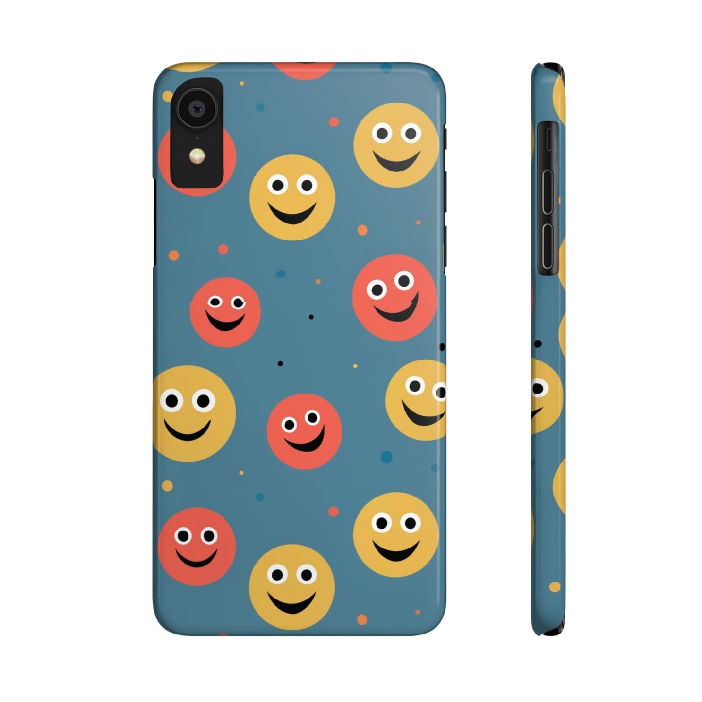 Happy Face Slim Case for I Phone - Ruppy's Creations