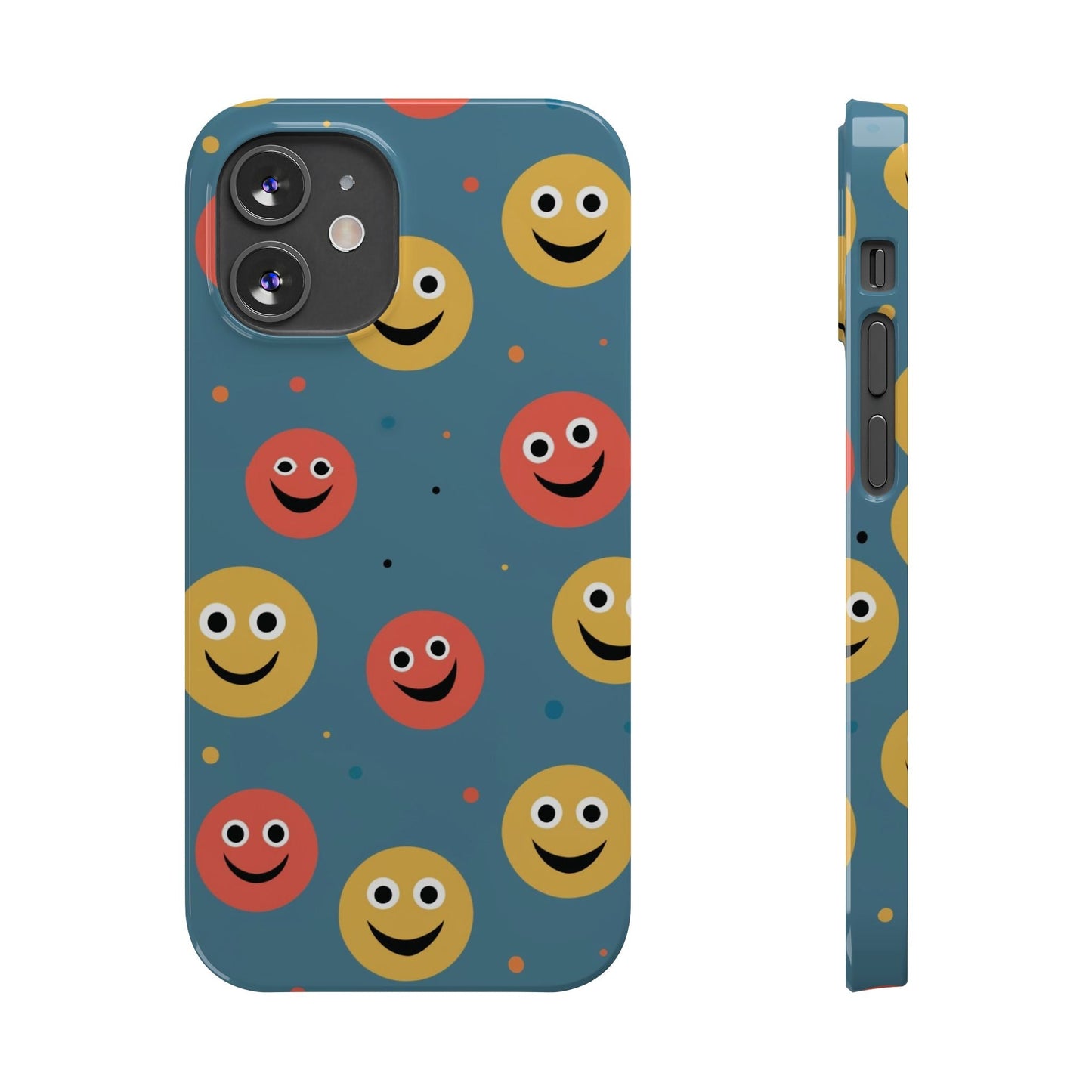 Happy Face Slim Case for I Phone - Ruppy's Creations