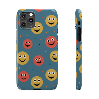 Happy Face Slim Case for I Phone - Ruppy's Creations