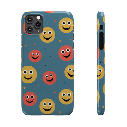 Happy Face Slim Case for I Phone - Ruppy's Creations