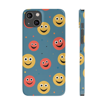 Happy Face Slim Case for I Phone - Ruppy's Creations