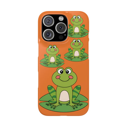 Happy Frog Slim Phone Case for I - Phone - Ruppy's Creations