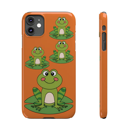 Happy Frog Slim Phone Case for I - Phone - Ruppy's Creations