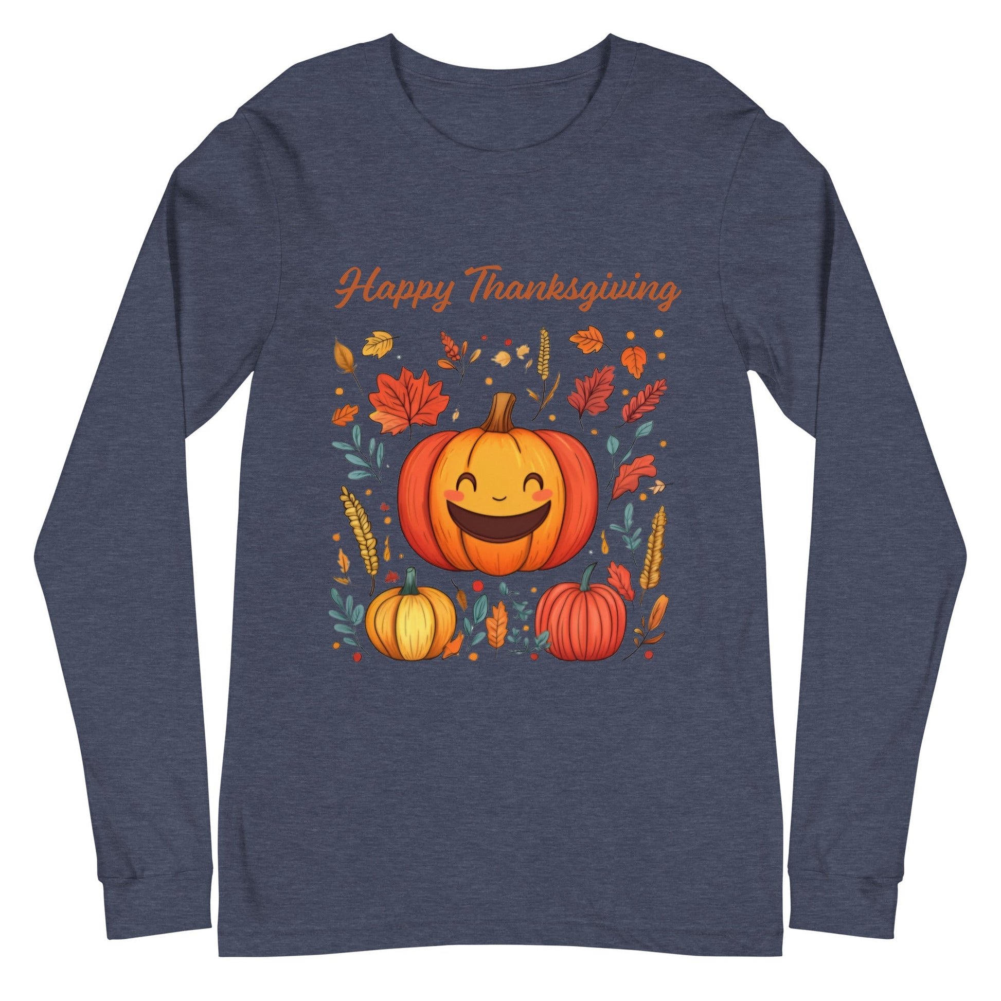 Happy Thanksgiving Women's Long Sleeve Tee - Ruppy's Creations