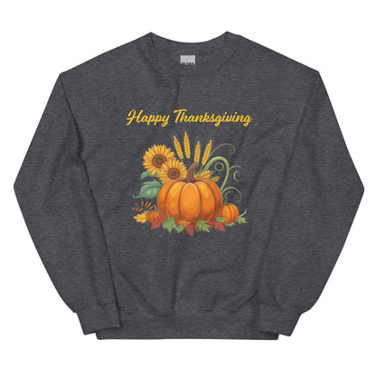 Happy Thanksgiving Women's Sweatshirt - Ruppy's Creations