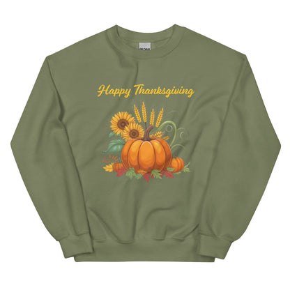 Happy Thanksgiving Women's Sweatshirt - Ruppy's Creations