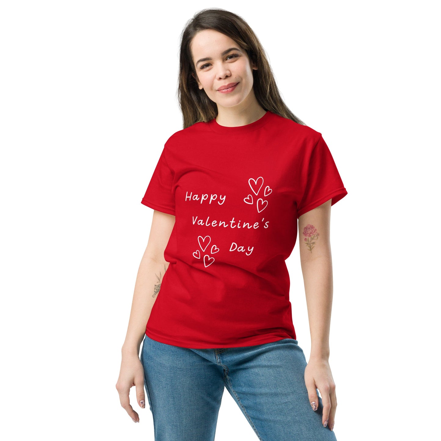 Happy Valentine's Day Women's Classic Tee - Ruppy's Creations