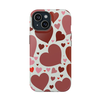 Hearts MagSafe Tough iphone Case - Ruppy's Creations