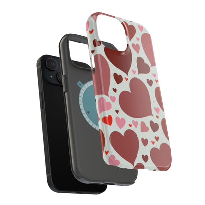 Hearts MagSafe Tough iphone Case - Ruppy's Creations