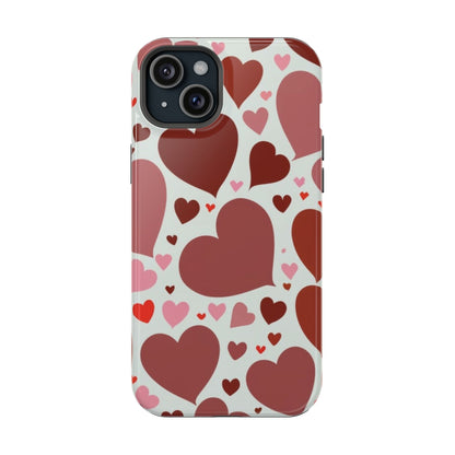 Hearts MagSafe Tough iphone Case - Ruppy's Creations