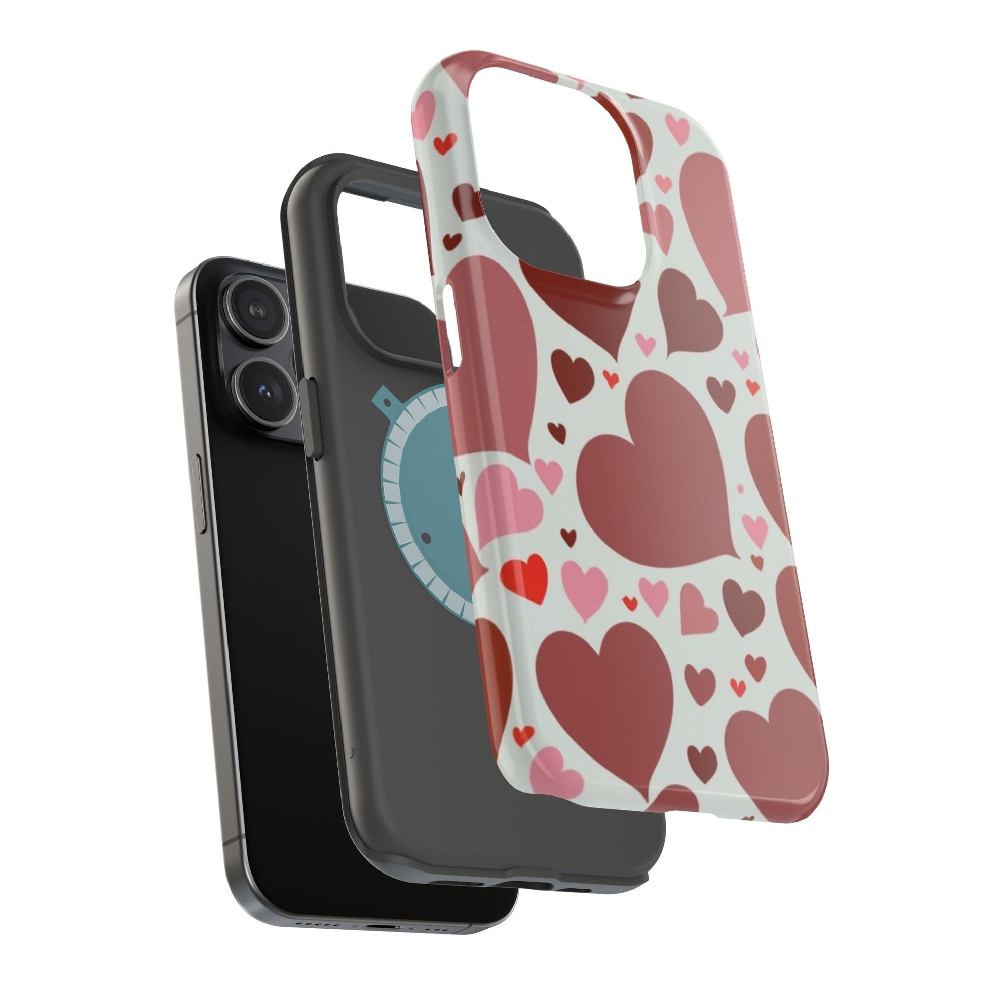 Hearts MagSafe Tough iphone Case - Ruppy's Creations