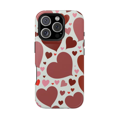 Hearts MagSafe Tough iphone Case - Ruppy's Creations