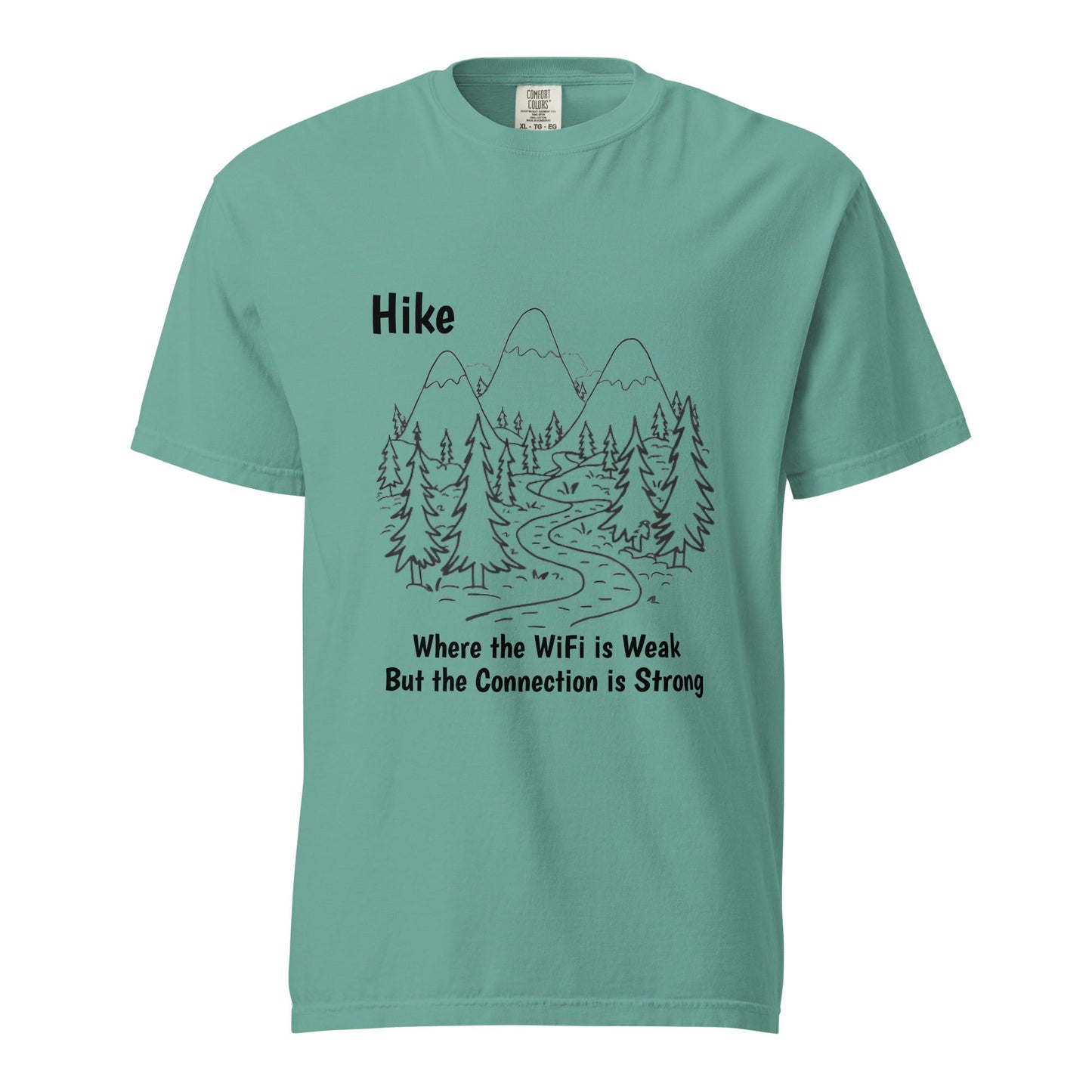 Hiking Connection Unisex Heavyweight Tee - Ruppy's Creations