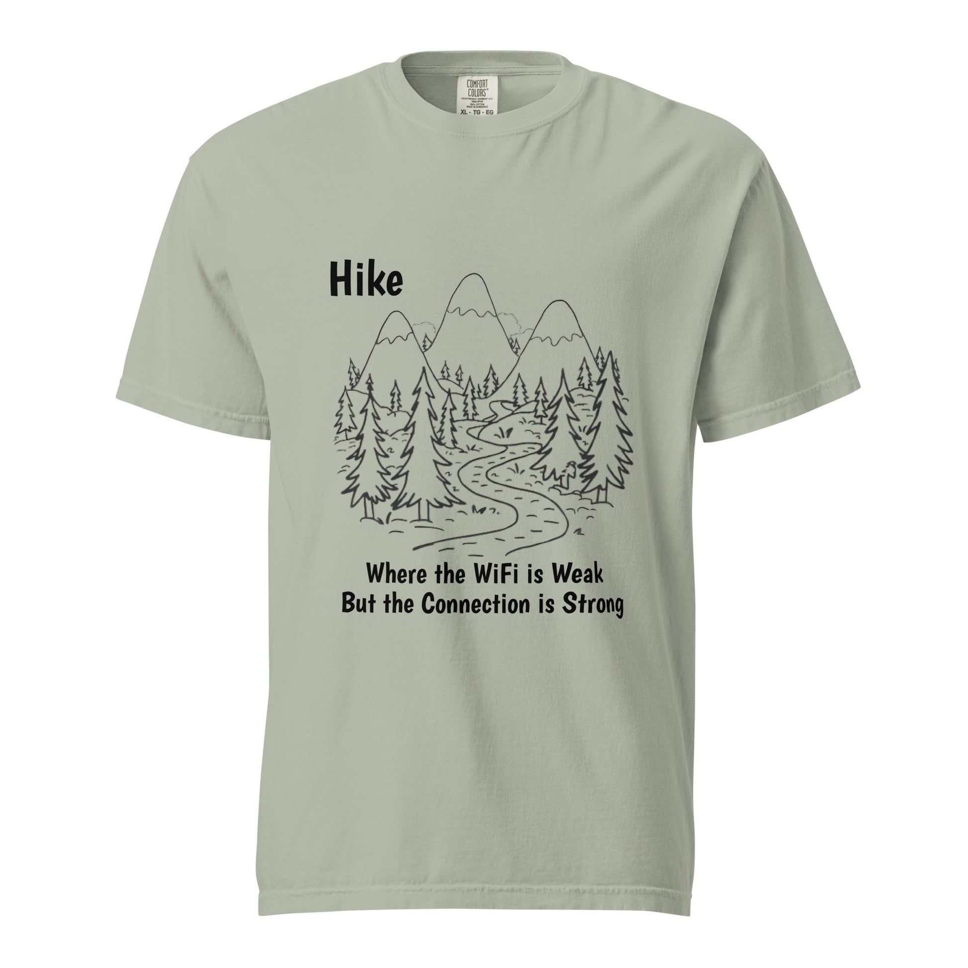 Hiking Connection Unisex Heavyweight Tee - Ruppy's Creations