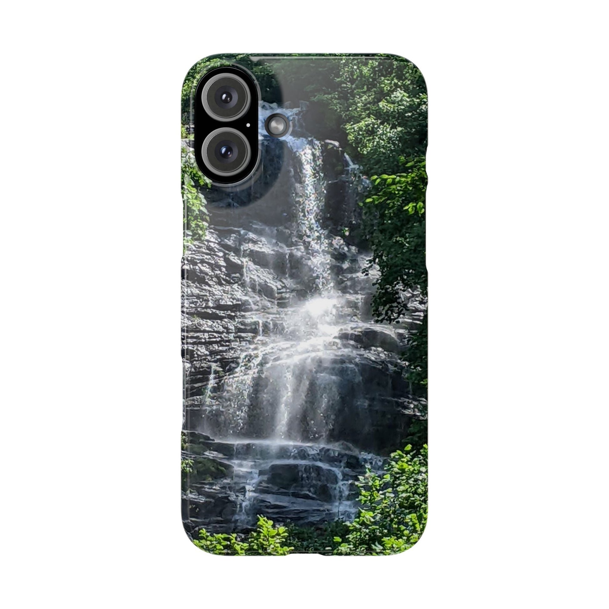 I Phone Waterfall Print Slim Phone Case - Ruppy's Creations