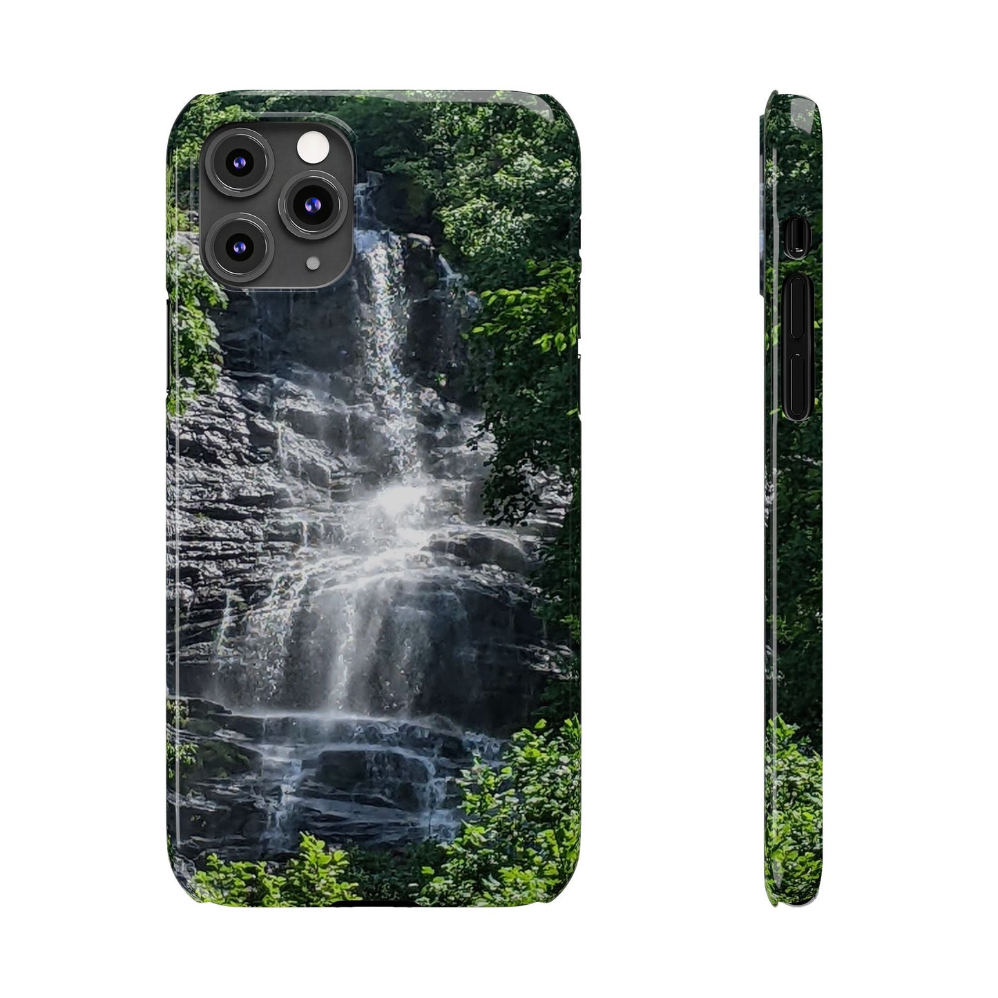 I Phone Waterfall Print Slim Phone Case - Ruppy's Creations