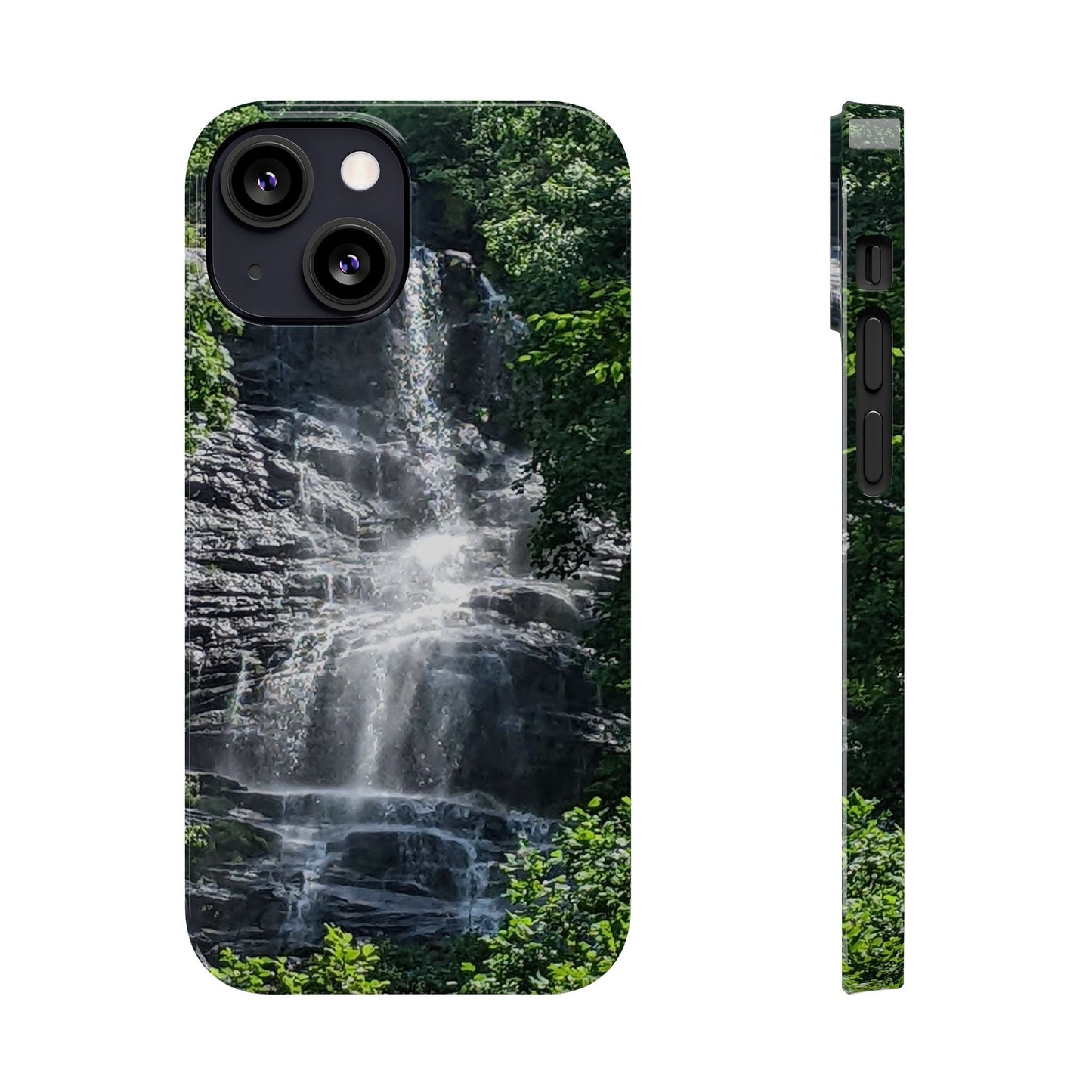 I Phone Waterfall Print Slim Phone Case - Ruppy's Creations