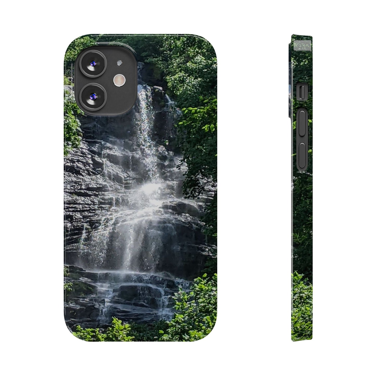 I Phone Waterfall Print Slim Phone Case - Ruppy's Creations