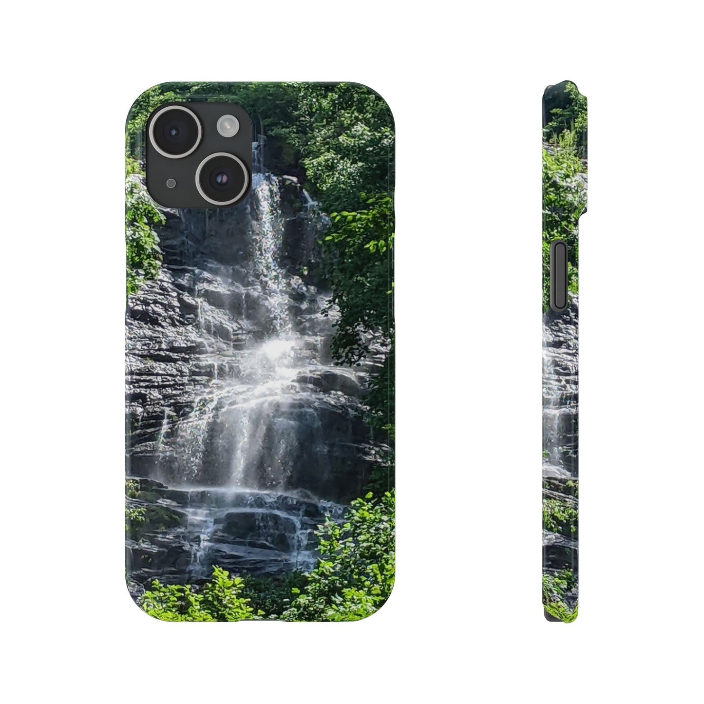 I Phone Waterfall Print Slim Phone Case - Ruppy's Creations