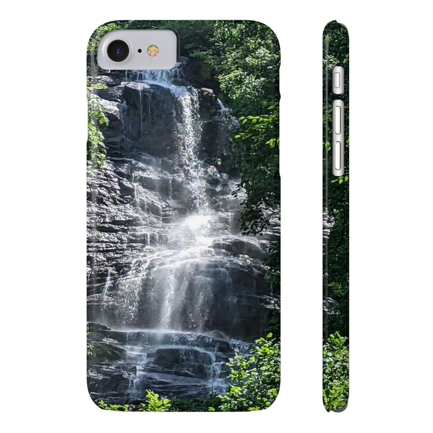 I Phone Waterfall Print Slim Phone Case - Ruppy's Creations