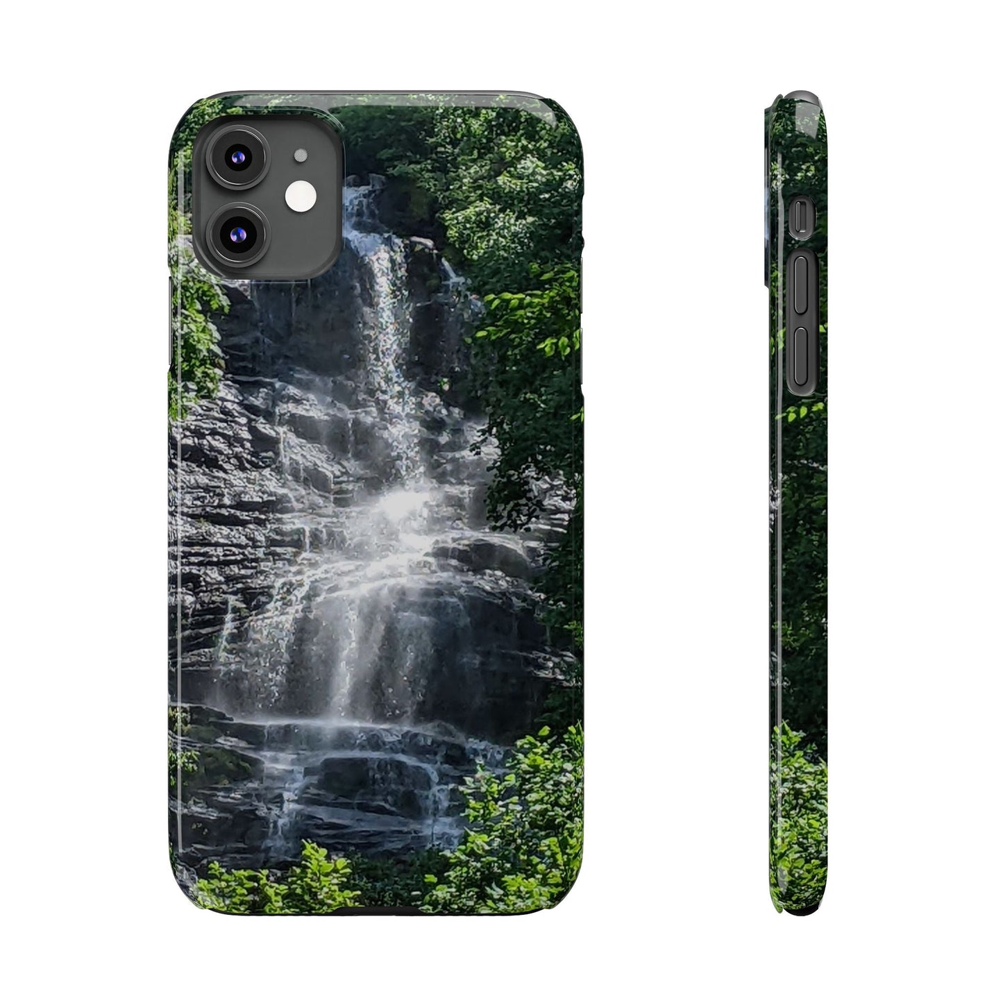 I Phone Waterfall Print Slim Phone Case - Ruppy's Creations