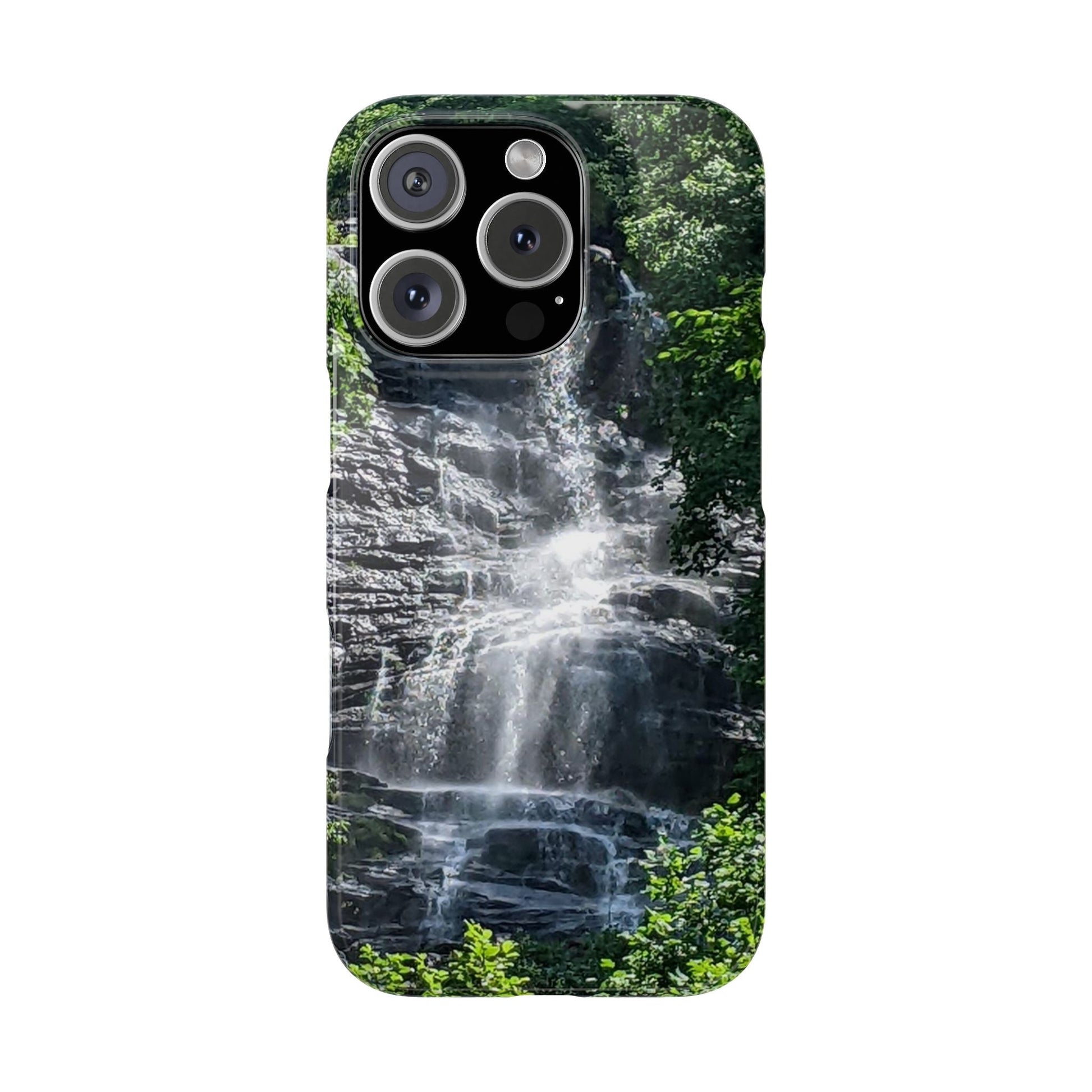 I Phone Waterfall Print Slim Phone Case - Ruppy's Creations