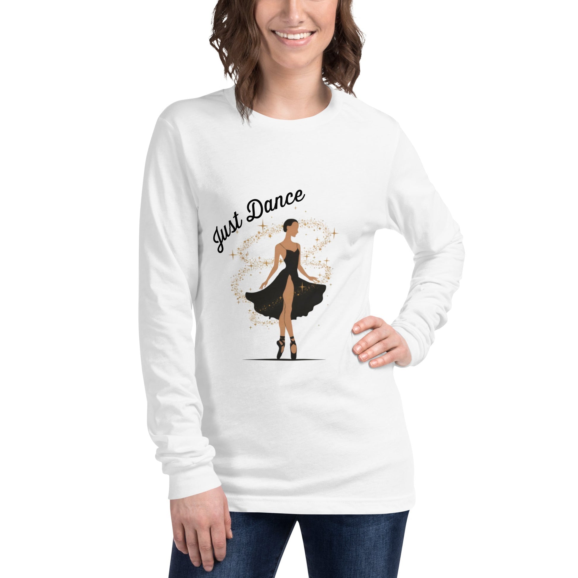 Just Dance Women's Long Sleeve Tee - Ruppy's Creations