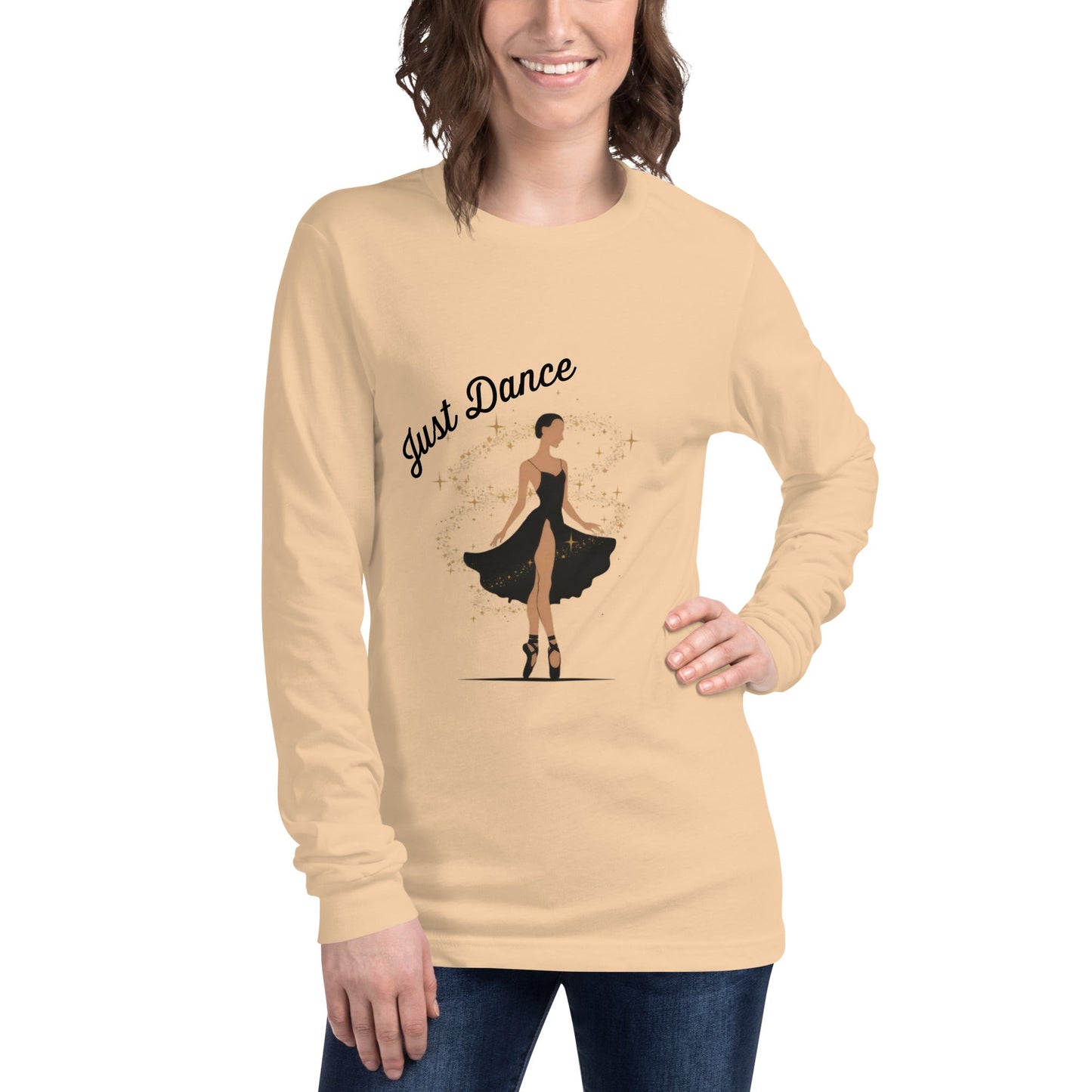 Just Dance Women's Long Sleeve Tee - Ruppy's Creations