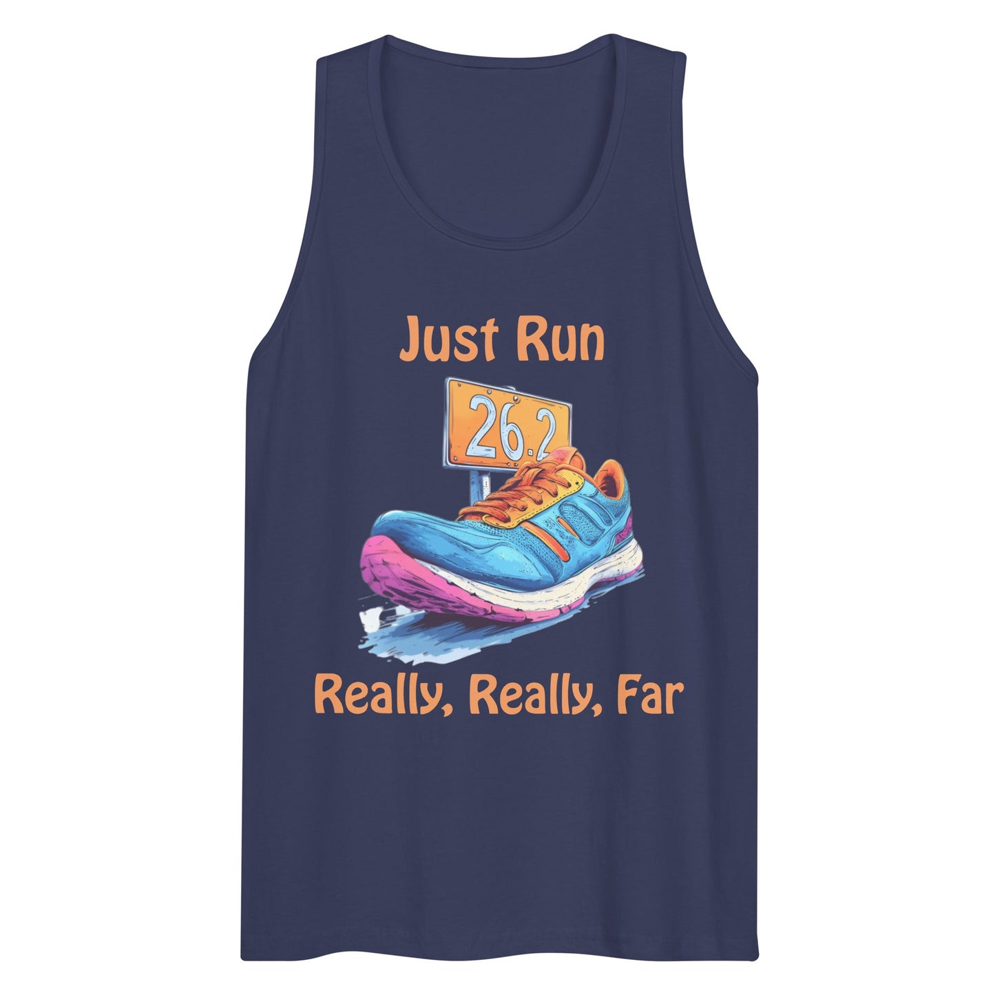 Just Run Men’s Premium Tank - Ruppy's Creations