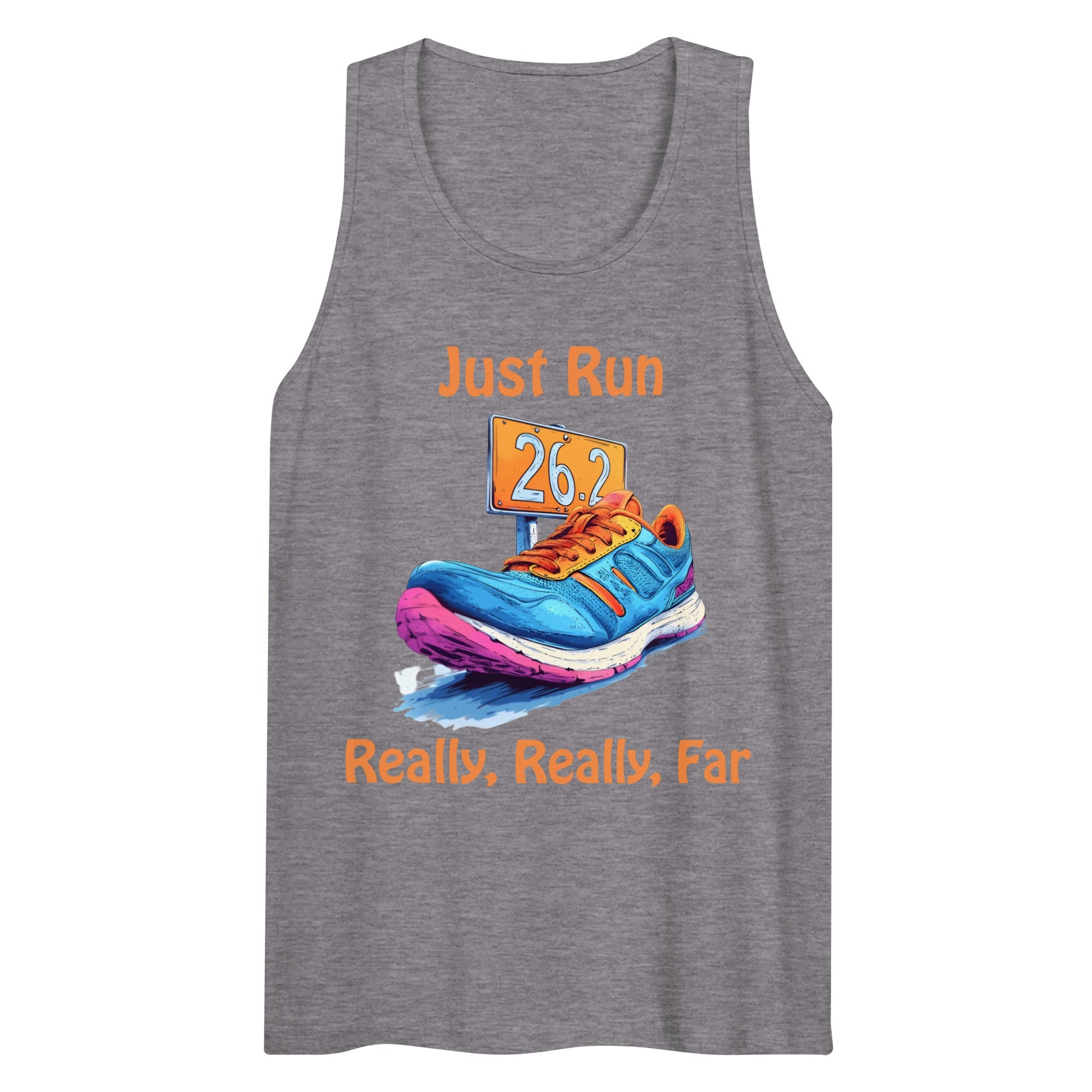 Just Run Men’s Premium Tank - Ruppy's Creations