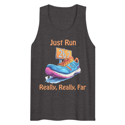 Just Run Men’s Premium Tank - Ruppy's Creations