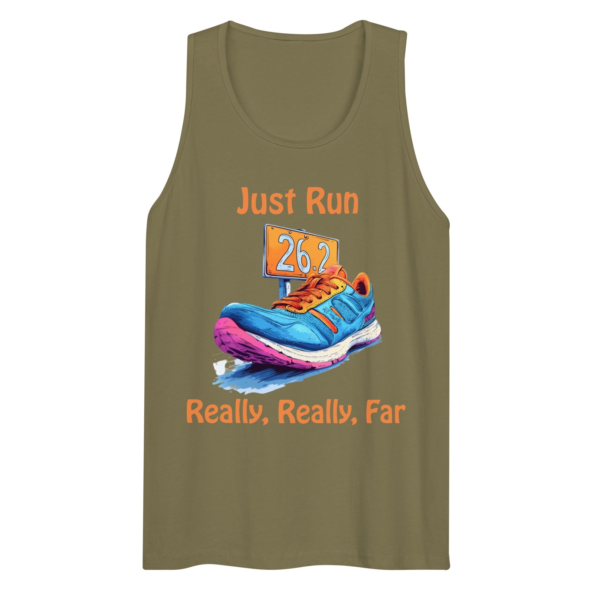 Just Run Men’s Premium Tank - Ruppy's Creations