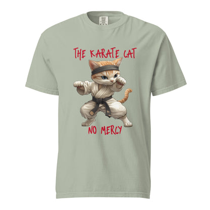 Karate Cat Unisex Heavyweight t-shirt - Ruppy's Creations