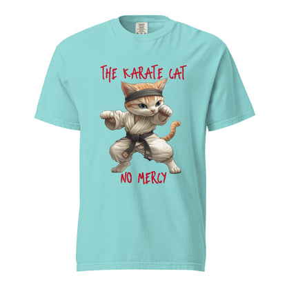 Karate Cat Unisex Heavyweight t-shirt - Ruppy's Creations