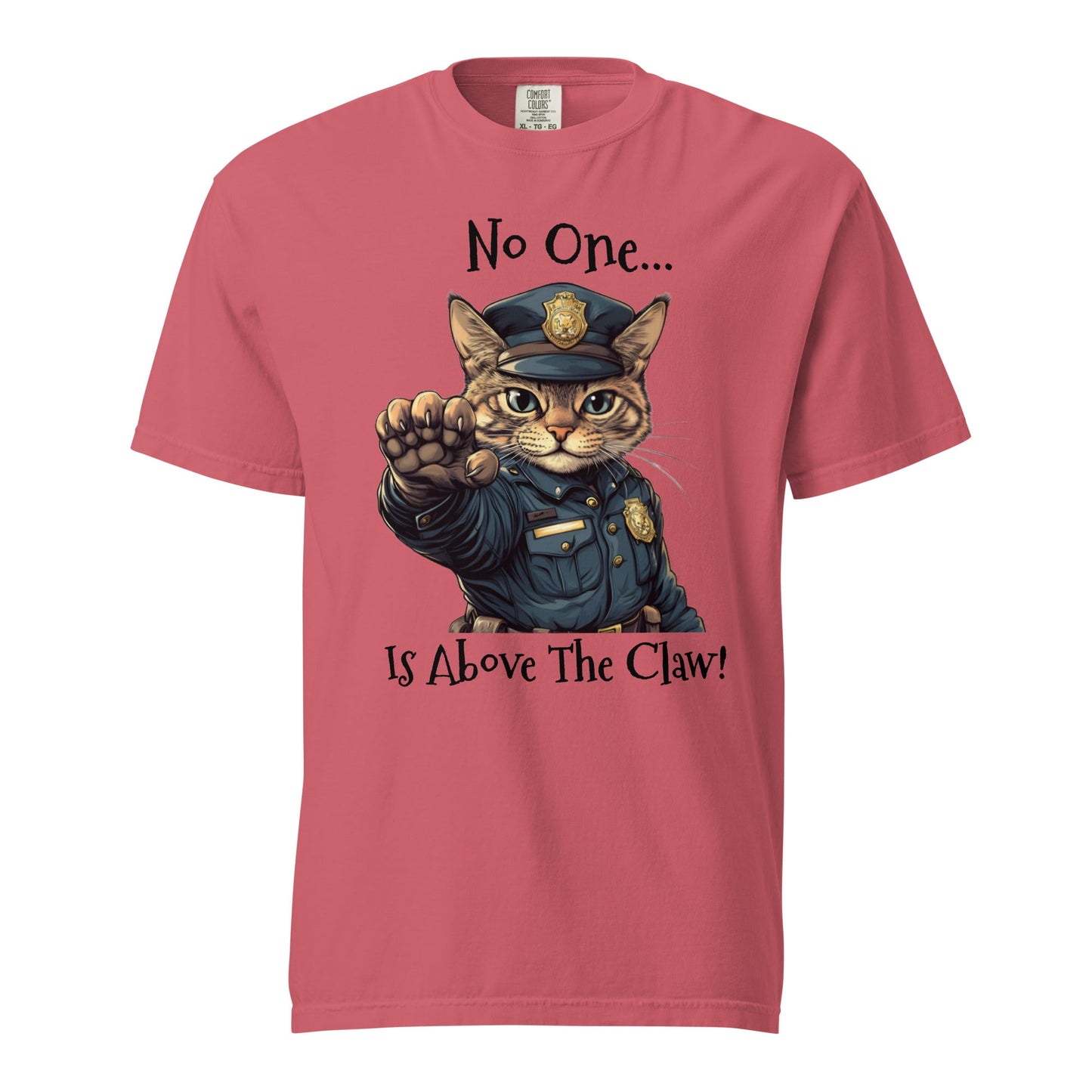 Kitty Police Unisex Heavyweight Tee - Ruppy's Creations