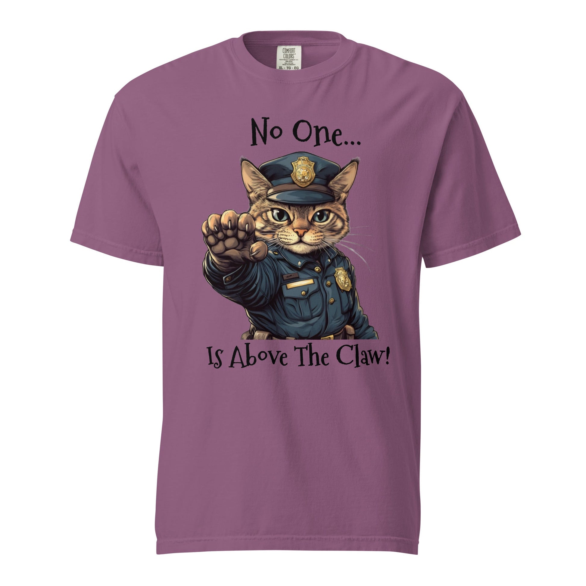 Kitty Police Unisex Heavyweight Tee - Ruppy's Creations