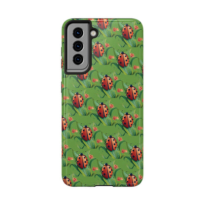 Lady Bug Tough Phone Case - Samsung & iphone - Ruppy's Creations