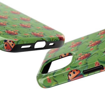 Lady Bug Tough Phone Case - Samsung & iphone - Ruppy's Creations