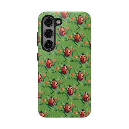 Lady Bug Tough Phone Case - Samsung & iphone - Ruppy's Creations