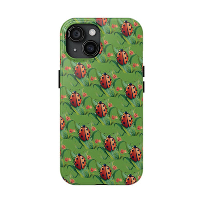 Lady Bug Tough Phone Case - Samsung & iphone - Ruppy's Creations