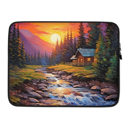 Live the Mountain Life Laptop Sleeve 13 &15"