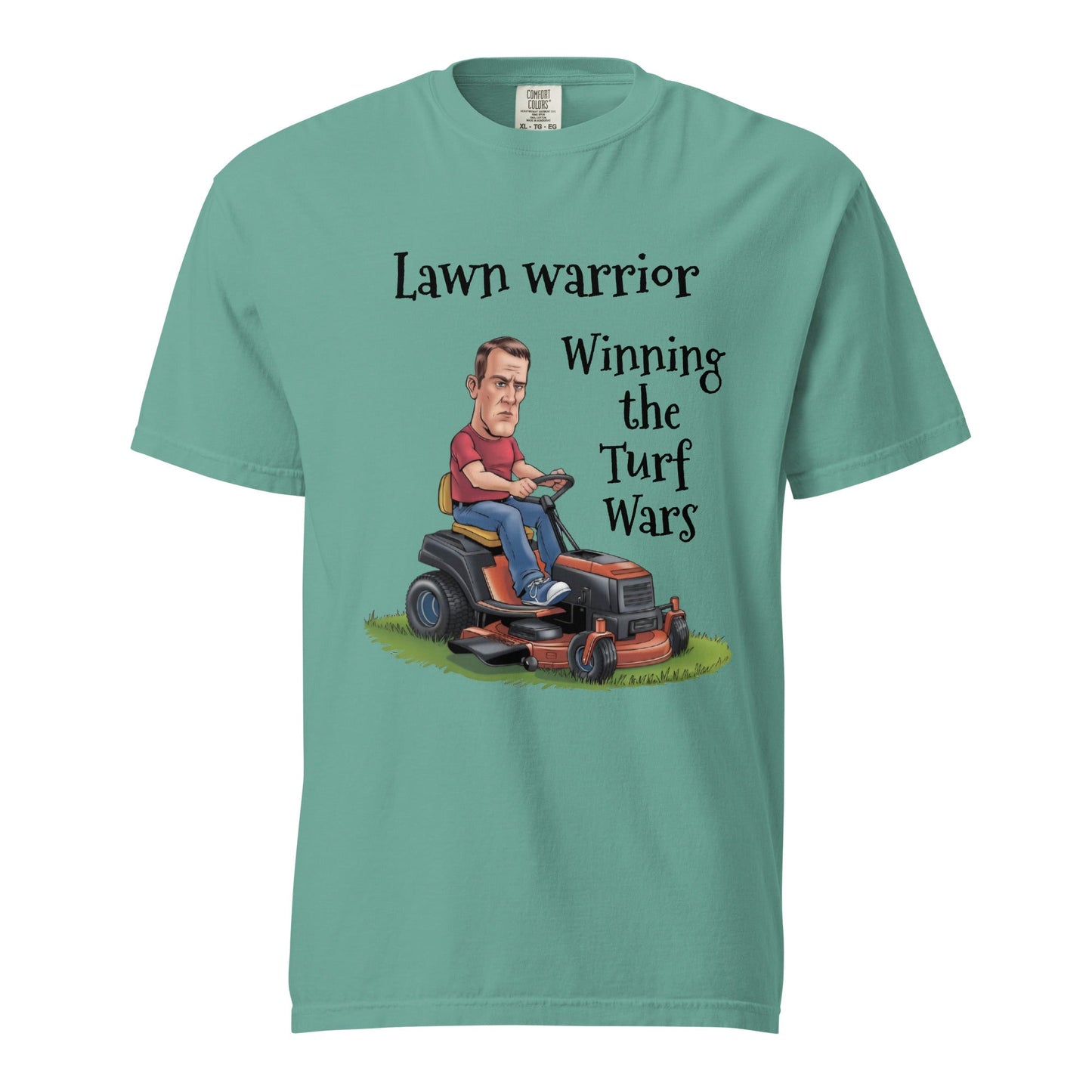 Lawn Warrior Men's Heavyweight T-shirt - Ruppy's Creations